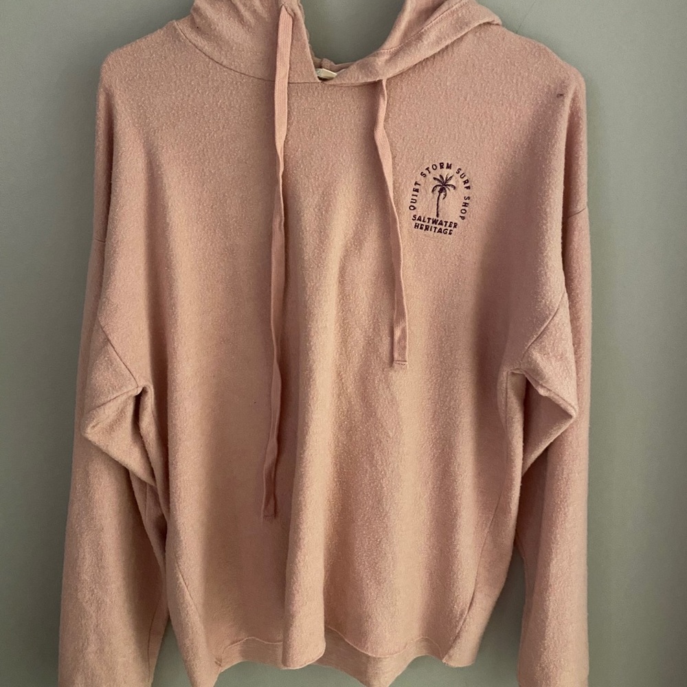 quiet storm pink sweatshirt